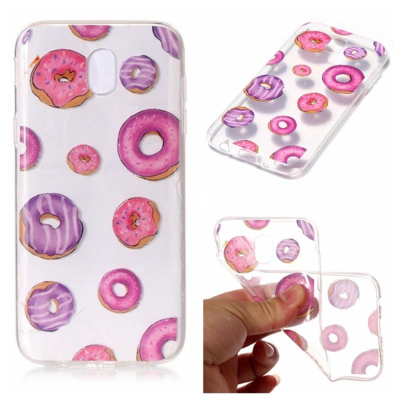 Hoesje Samsung Galaxy J3 2017 Fan Van Donuts