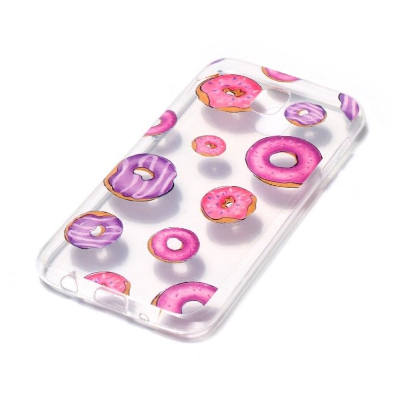 Hoesje Samsung Galaxy J3 2017 Fan Van Donuts