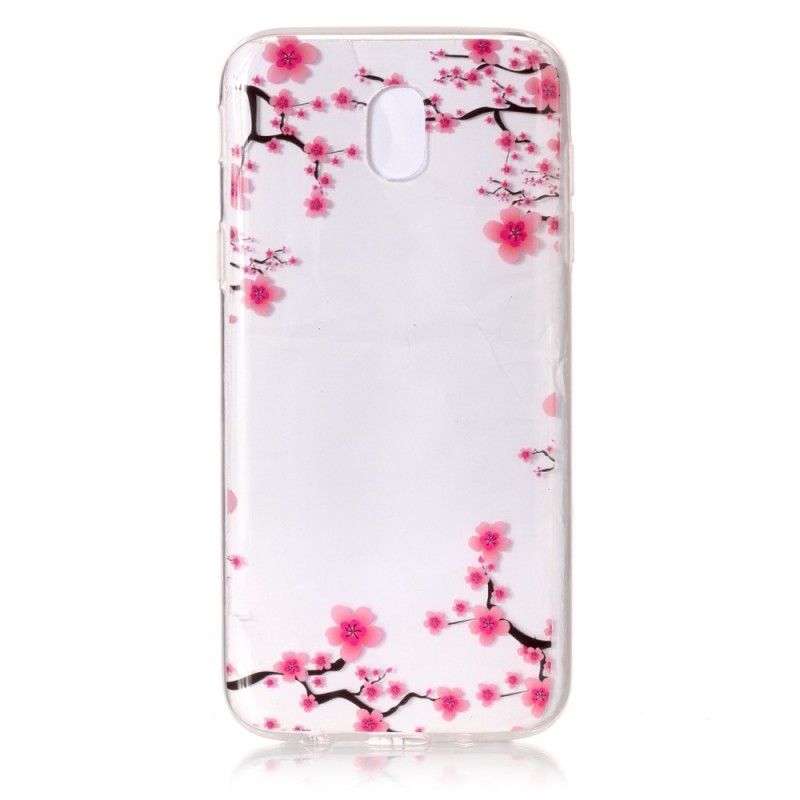 Hoesje voor Samsung Galaxy J3 2017 Pruimenbloesems