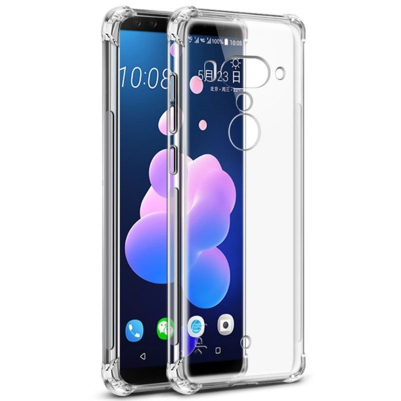 Cover Hoesje HTC U12 Plus Transparant Telefoonhoesje Imak Huidgevoel