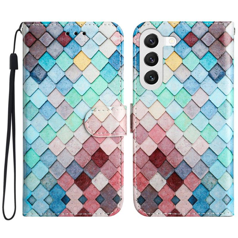 Folio-hoesje Samsung Galaxy S24 5g Bandroosters