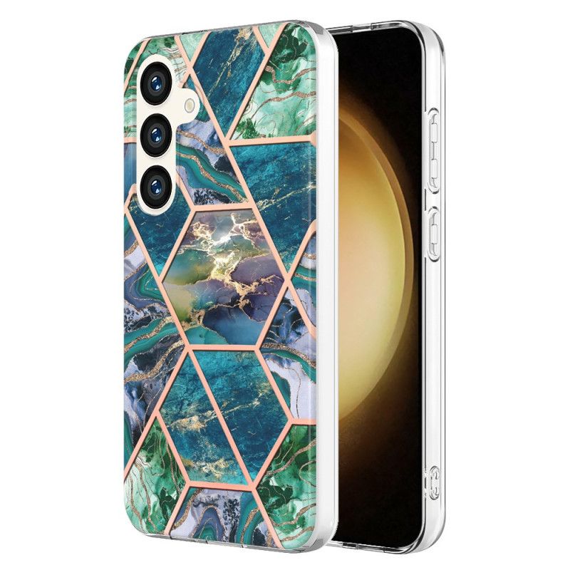 Hoesje Samsung Galaxy S24 5g Geometrisch Marmer