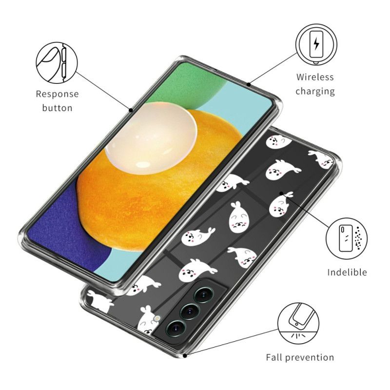 Hoesje Voor Samsung Galaxy S24 5g Transparante Afdichtingen