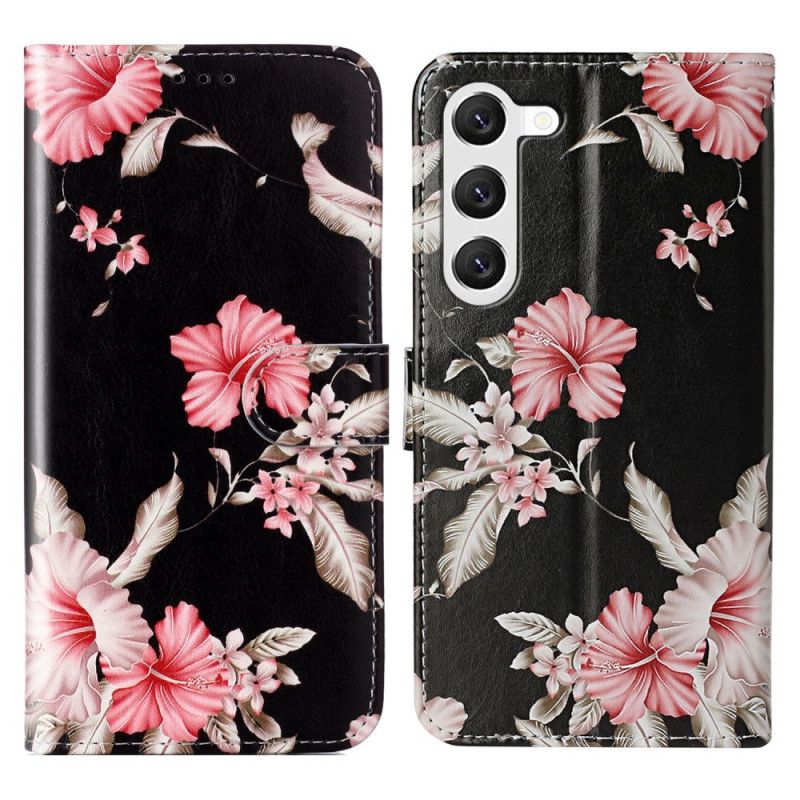 Leren Hoesje Voor Samsung Galaxy S24 5g Azalea