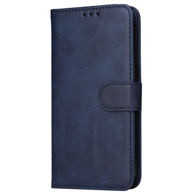 Leren Hoesje Voor Samsung Galaxy S24 5g Ledereffect Met Riem