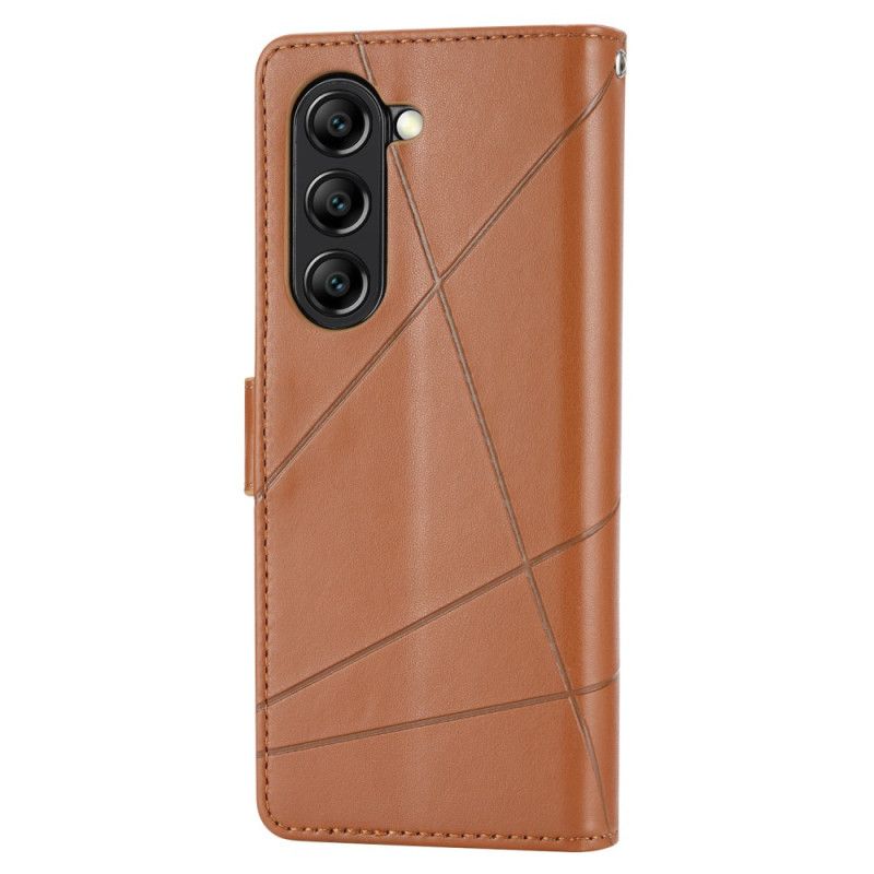 Bescherming Hoesje Samsung Galaxy Z Fold 6 Straplijnen