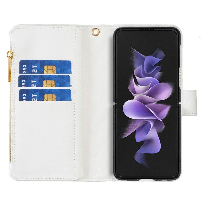 Flip Case Leren Samsung Galaxy Z Fold 6 Gewatteerde Binfen Kleur