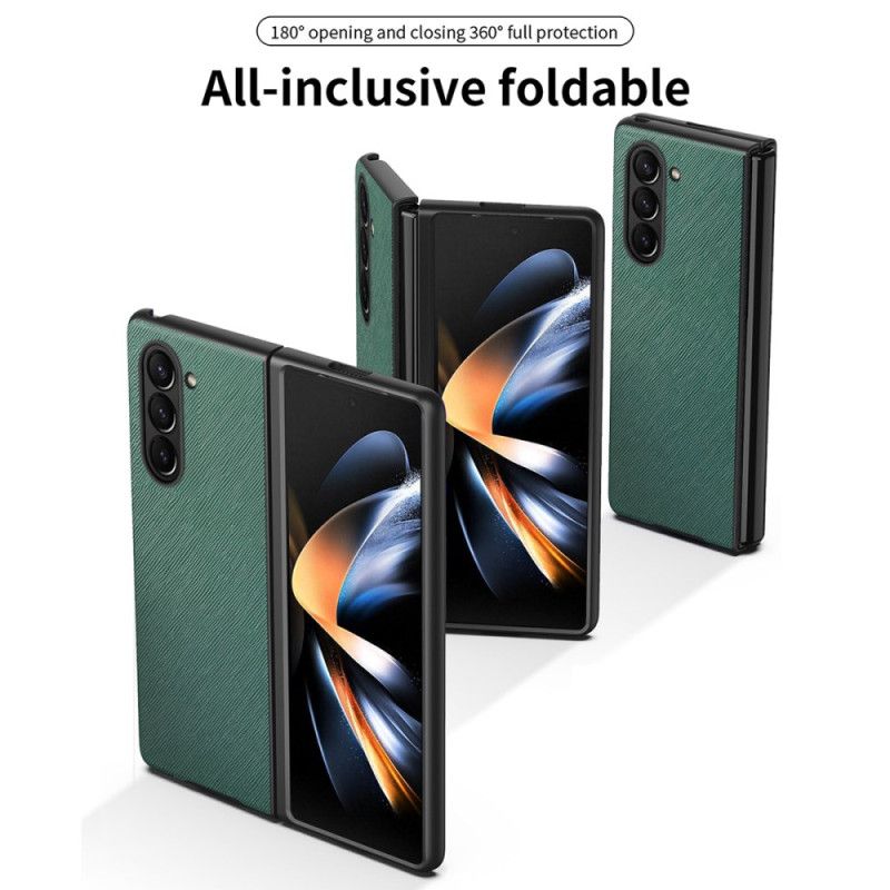 Hoesje Samsung Galaxy Z Fold 6 Kruistextuur