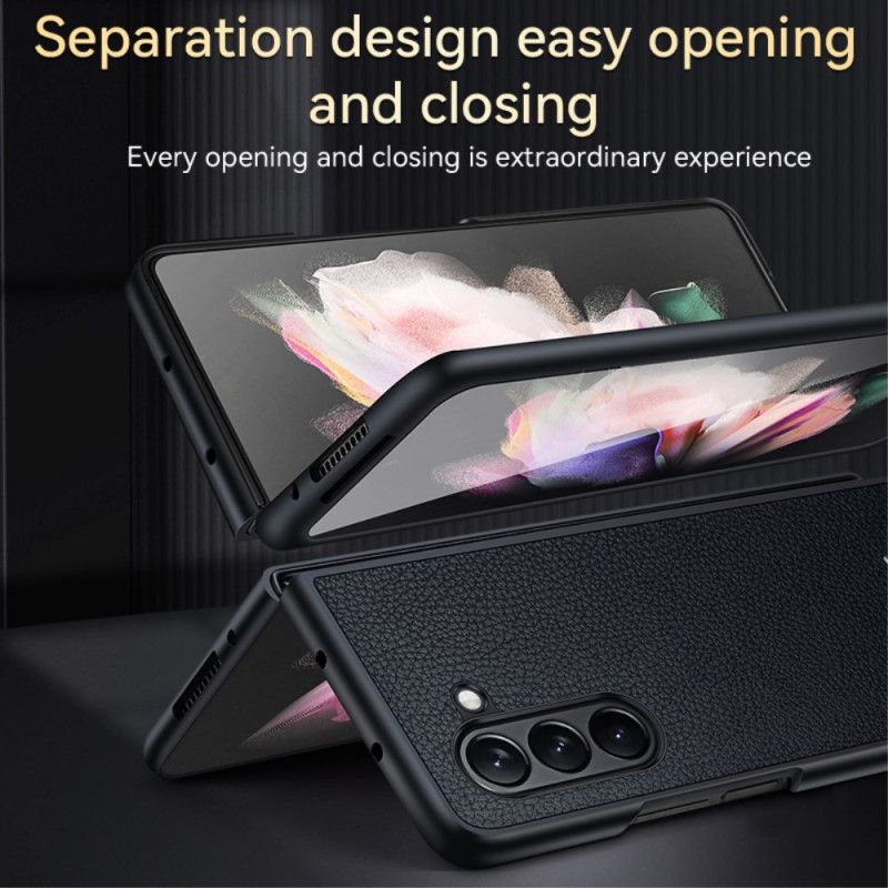 Hoesje Samsung Galaxy Z Fold 6 Kunstleer Litchi Sulada Bescherming Hoesje