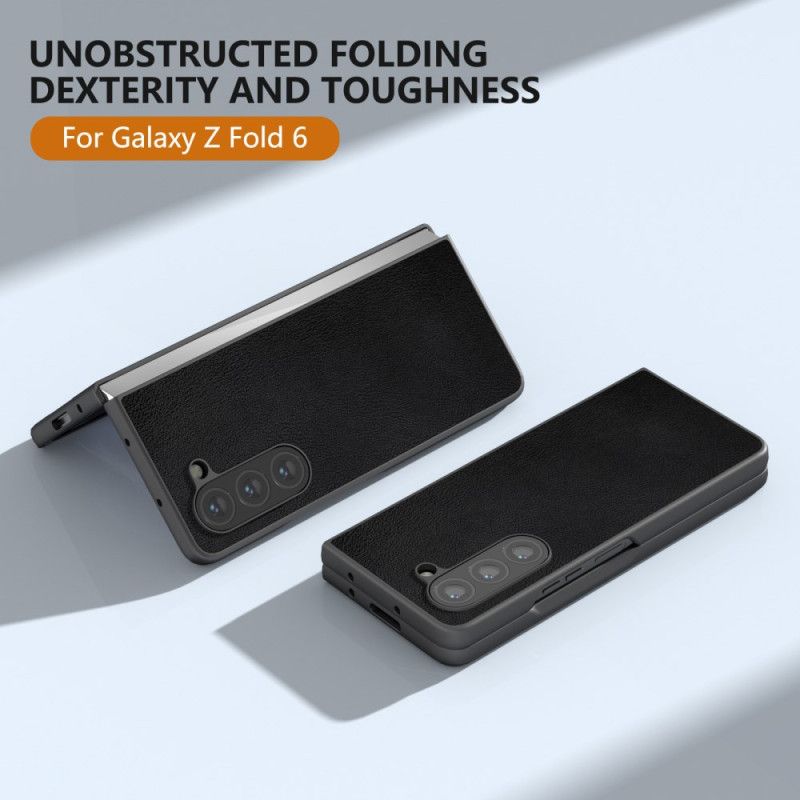 Hoesje Samsung Galaxy Z Fold 6 Ledereffect