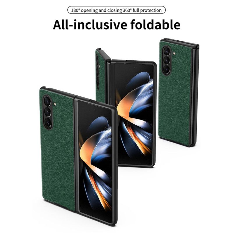 Hoesje Samsung Galaxy Z Fold 6 Litchi Kunstleer