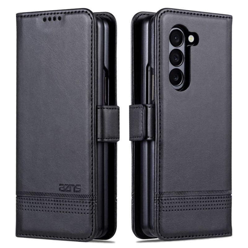 Leren Hoesje Samsung Galaxy Z Fold 6 Azns Bescherming Hoesje