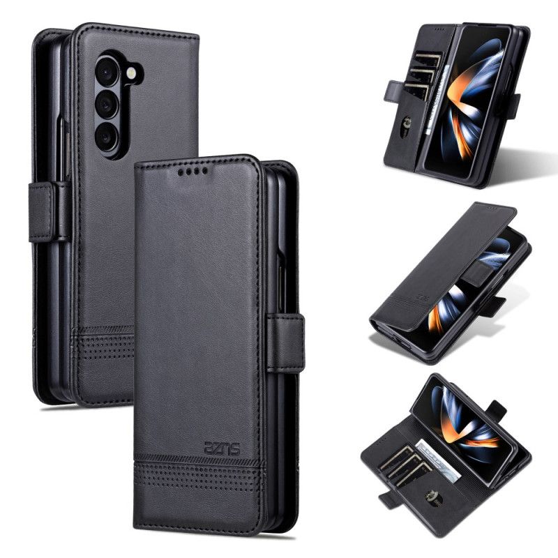 Leren Hoesje Samsung Galaxy Z Fold 6 Azns Bescherming Hoesje