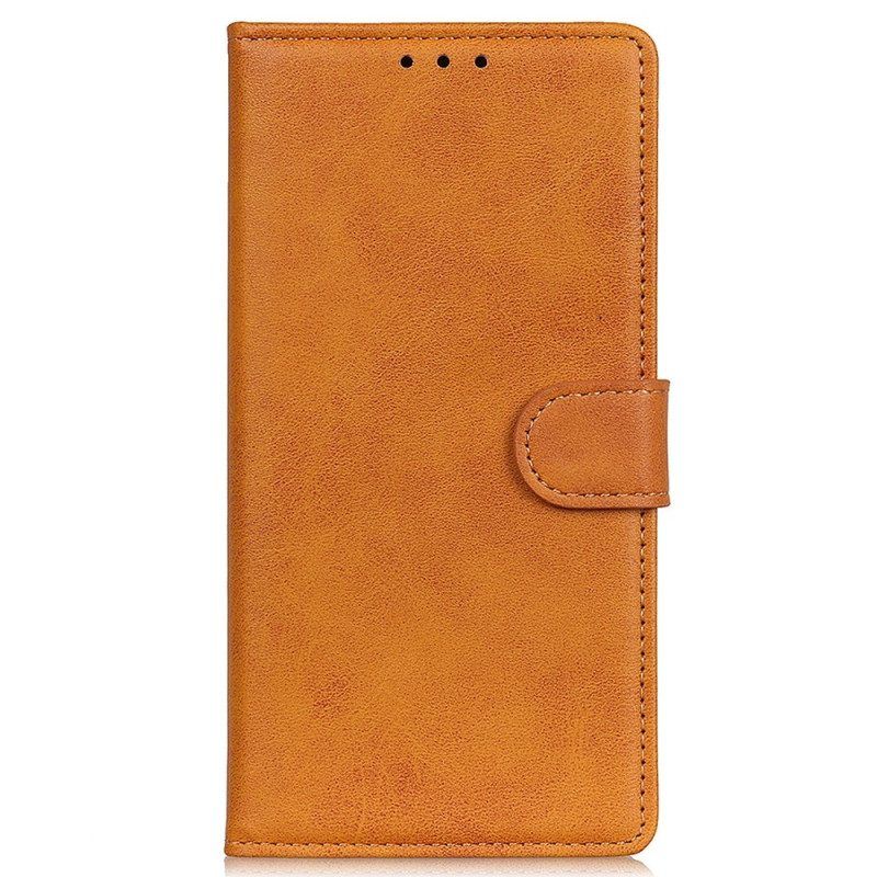 Folio-hoesje voor Samsung Galaxy S23 5G Mat Kunstleer