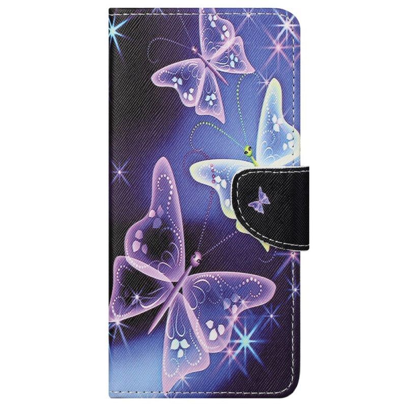 Folio-hoesje voor Samsung Galaxy S23 5G Sublieme Vlinders