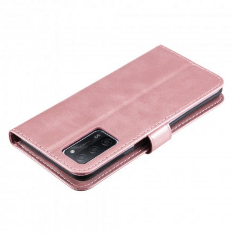 Leren Hoesje Voor Oppo A16 / A16s Vintage Portemonnee