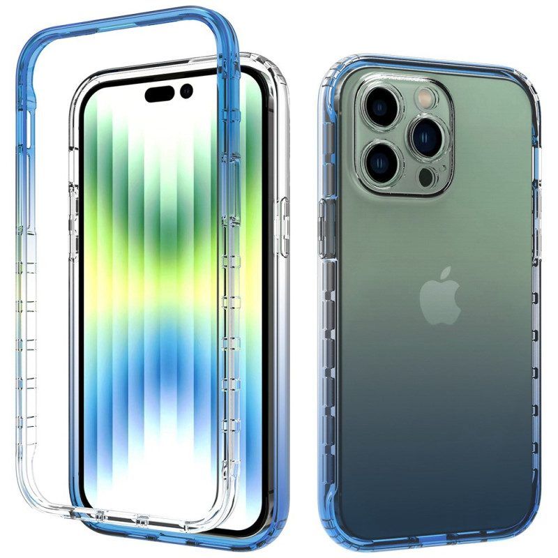 Hoesje voor iPhone 14 Pro Max Overgangskleur