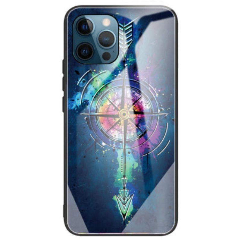 Hoesje voor iPhone 14 Pro Max Pijl Van Gehard Glas