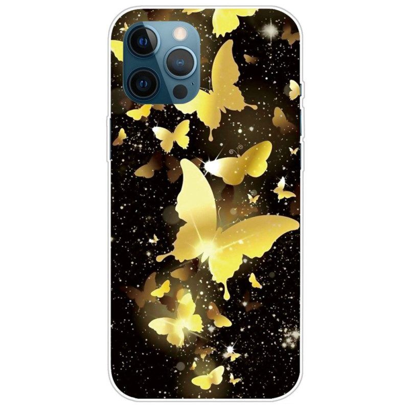 Hoesje voor iPhone 14 Pro Max Vlinders Variaties