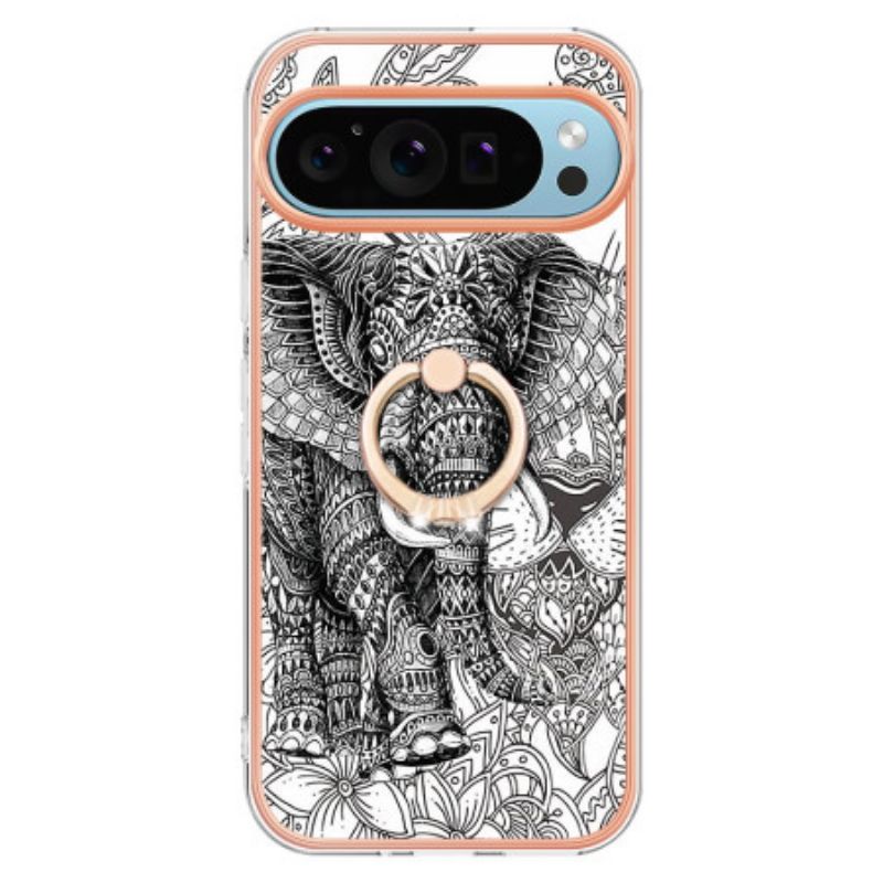 Hoesje Google Pixel 9 Pro Olifant Totem Steunring