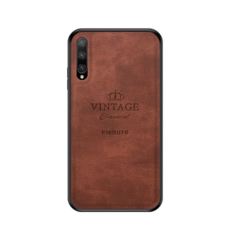 Cover Hoesje Honor 9X Pro Grijs Zwart Telefoonhoesje Eervolle Vintage Pinwuyo