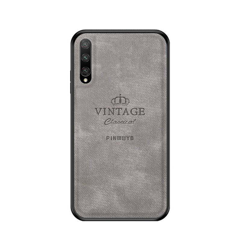 Cover Hoesje Honor 9X Pro Grijs Zwart Telefoonhoesje Eervolle Vintage Pinwuyo