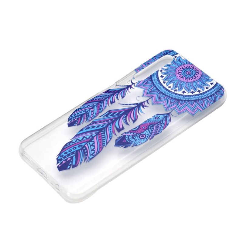 Cover Hoesje Honor 9X Pro Telefoonhoesje Dromenvanger Blauwe Veren