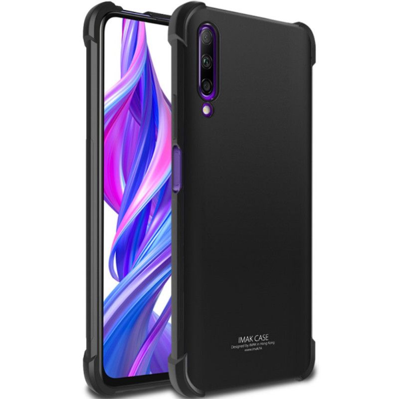 Hoesje Honor 9X Pro Grijs Zwart Imak Huidgevoel