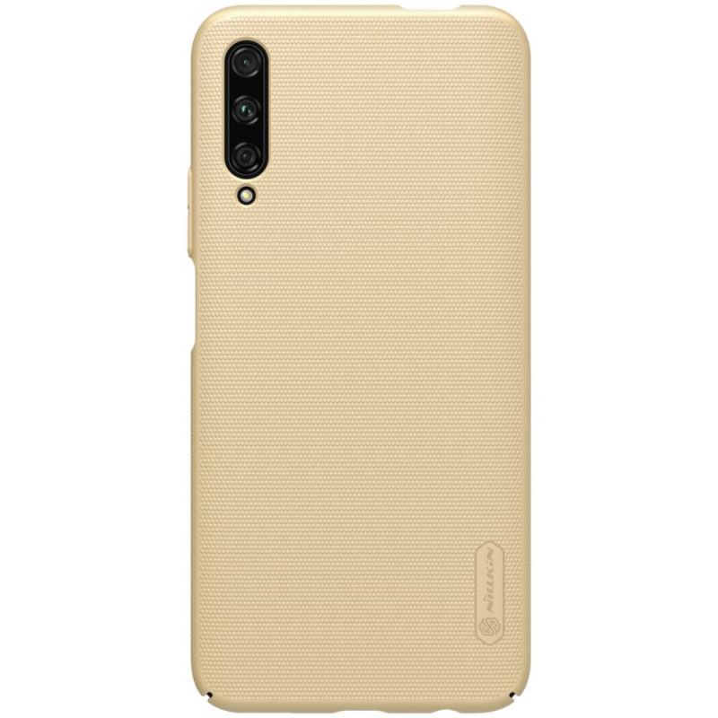 Hoesje voor Honor 9X Pro Goud Rood Stijve Frosted Nillkin