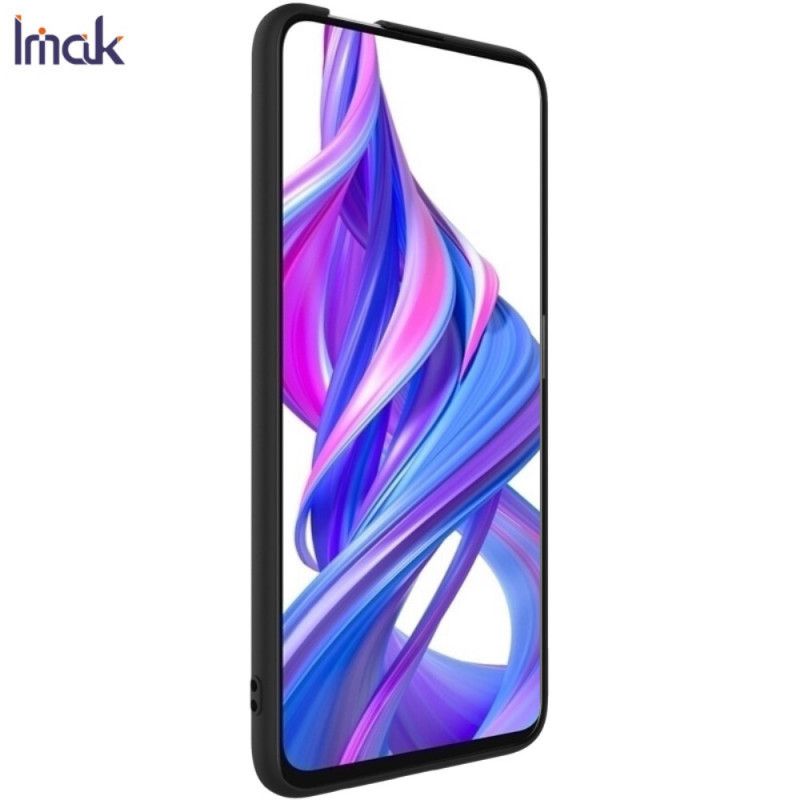 Hoesje voor Honor 9X Pro Groen Zwart Imak Mate Uc-1 Serie