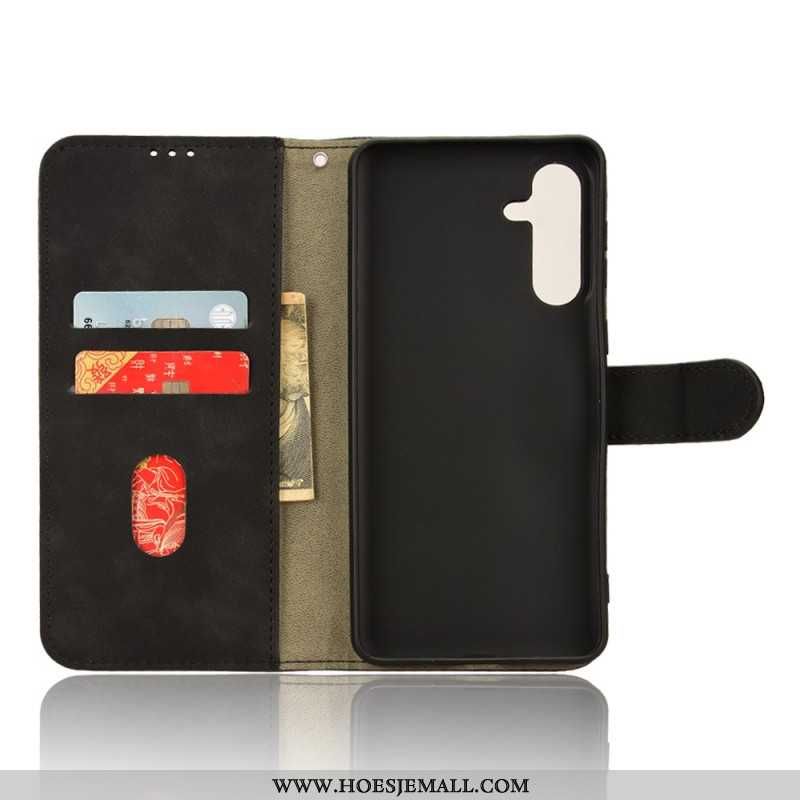 Cover Samsung Galaxy M55 5g Suède Stijl