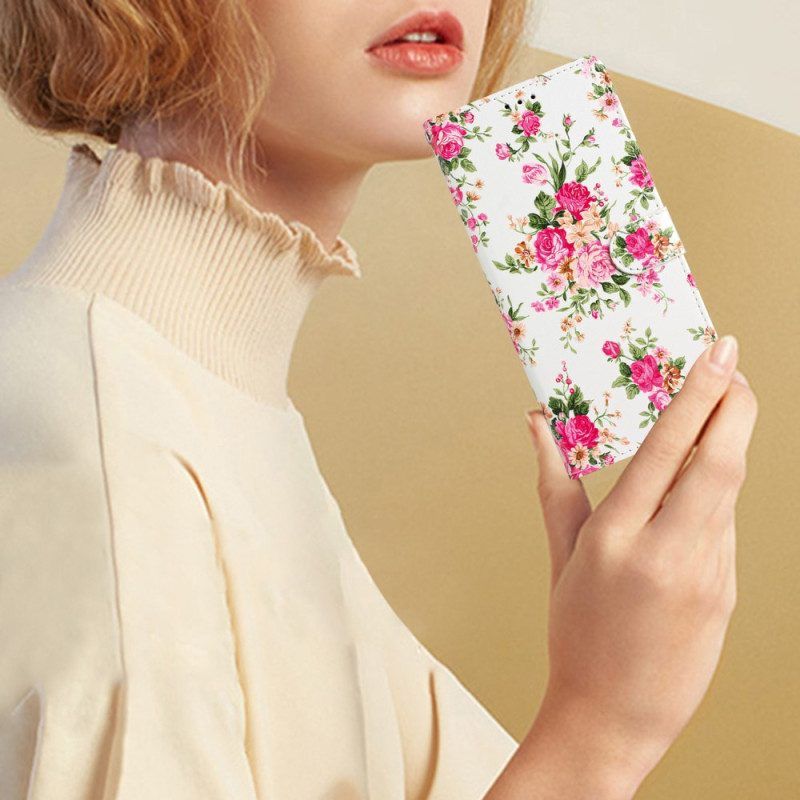 Bescherming Hoesje voor Google Pixel 7A Vrijheid Bloemen