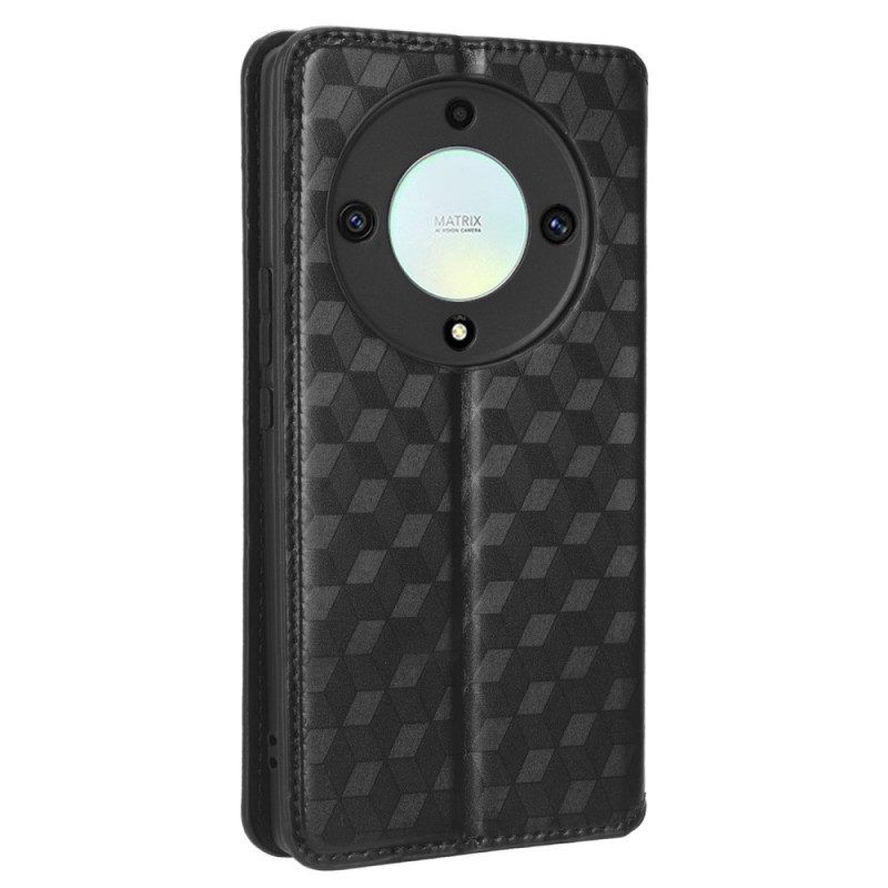 Bescherming Hoesje voor Honor Magic 5 Lite Folio-hoesje 3d Patroon