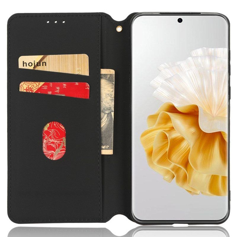 Bescherming Hoesje voor Huawei P60 Pro Folio-hoesje 3d-patroon