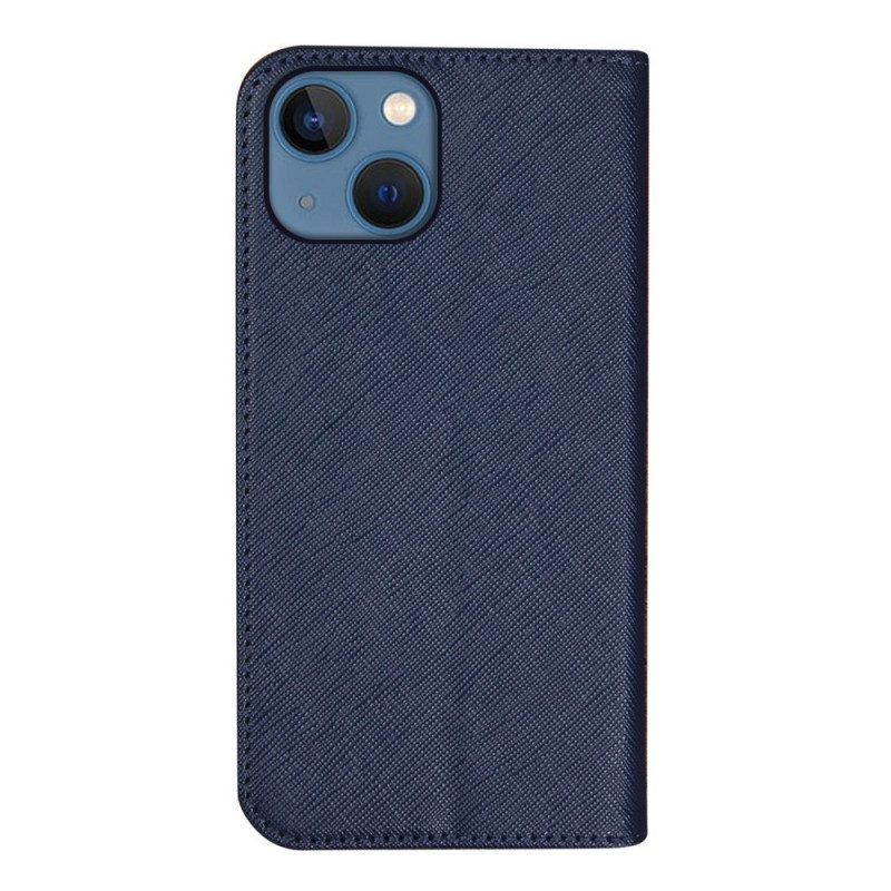 Bescherming Hoesje voor iPhone 14 Folio-hoesje Getextureerd