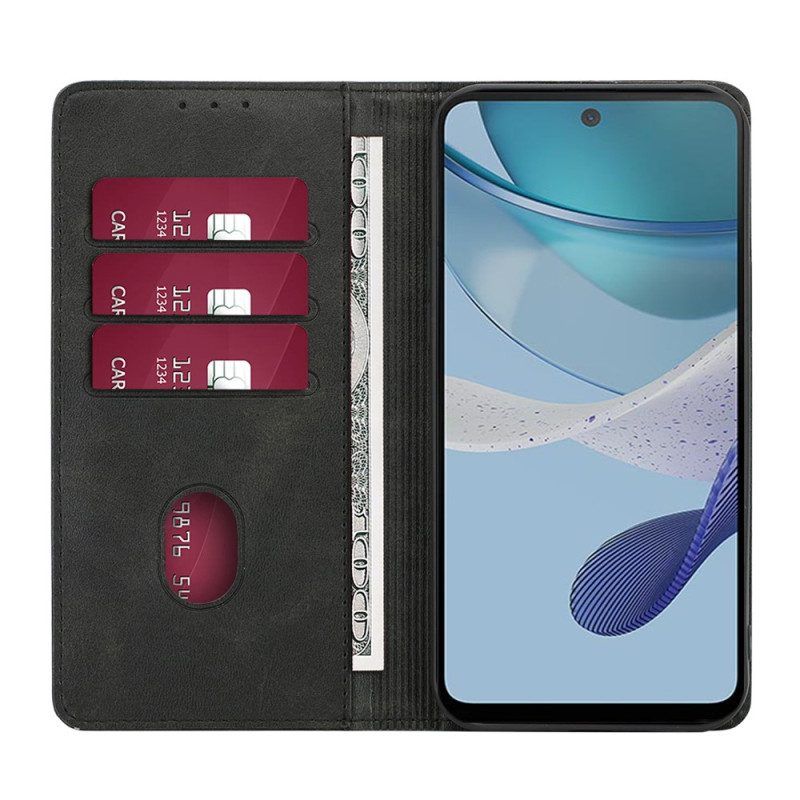 Bescherming Hoesje voor Moto G73 5G Folio-hoesje Kunstleer