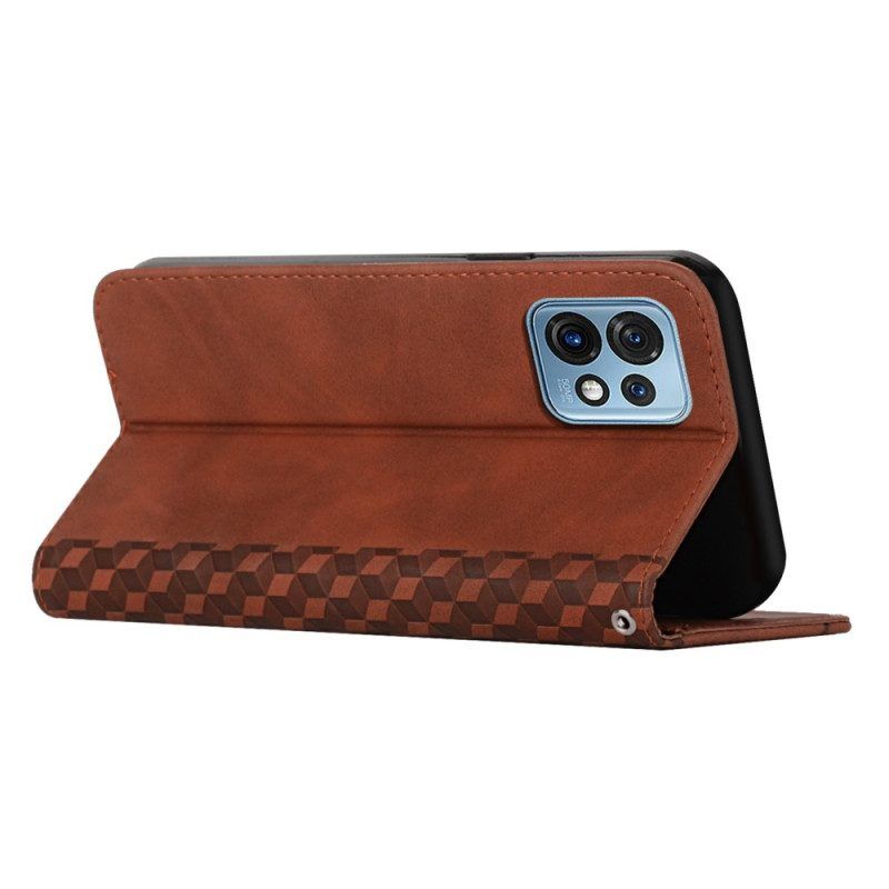 Bescherming Hoesje voor Motorola Edge 40 Pro Folio-hoesje 3d Patroon