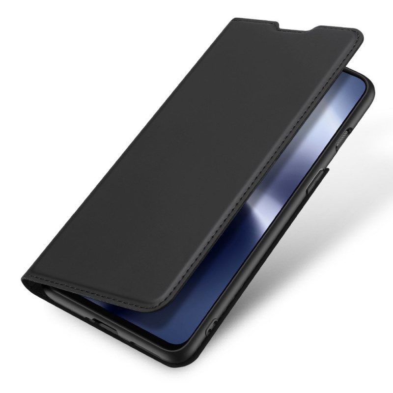 Bescherming Hoesje voor OnePlus Nord 2T 5G Folio-hoesje Skinpro Dux Ducis