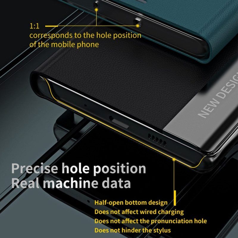 Bescherming Hoesje voor Oppo Reno 8 Folio-hoesje Nieuw Ontwerp