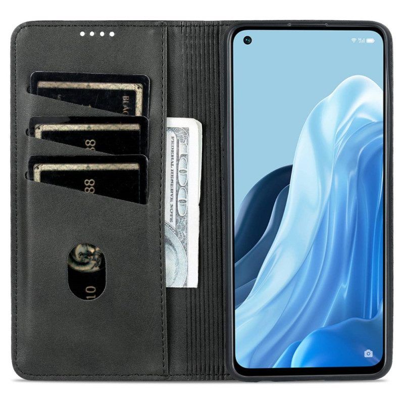 Bescherming Hoesje voor Oppo Reno 8 Lite Folio-hoesje Azns