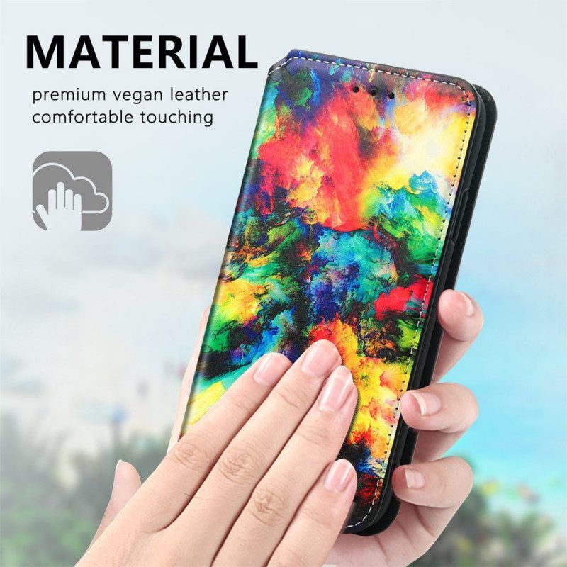 Bescherming Hoesje voor Samsung Galaxy A13 5G / A04s Folio-hoesje Spiegel En Lanyard
