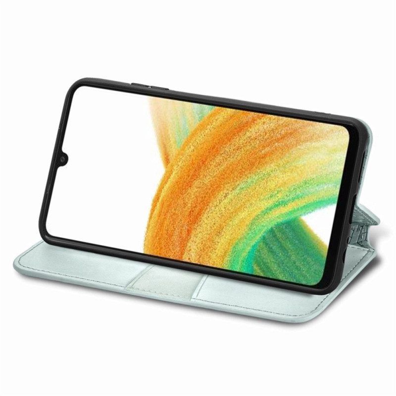 Bescherming Hoesje voor Samsung Galaxy A13 Folio-hoesje Screenprotector Van Gehard Glas Voor De Samsung Galaxy A14 5g