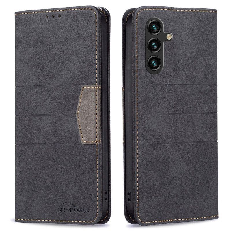 Bescherming Hoesje voor Samsung Galaxy A14 / A14 5G Folio-hoesje Binfe Kleur