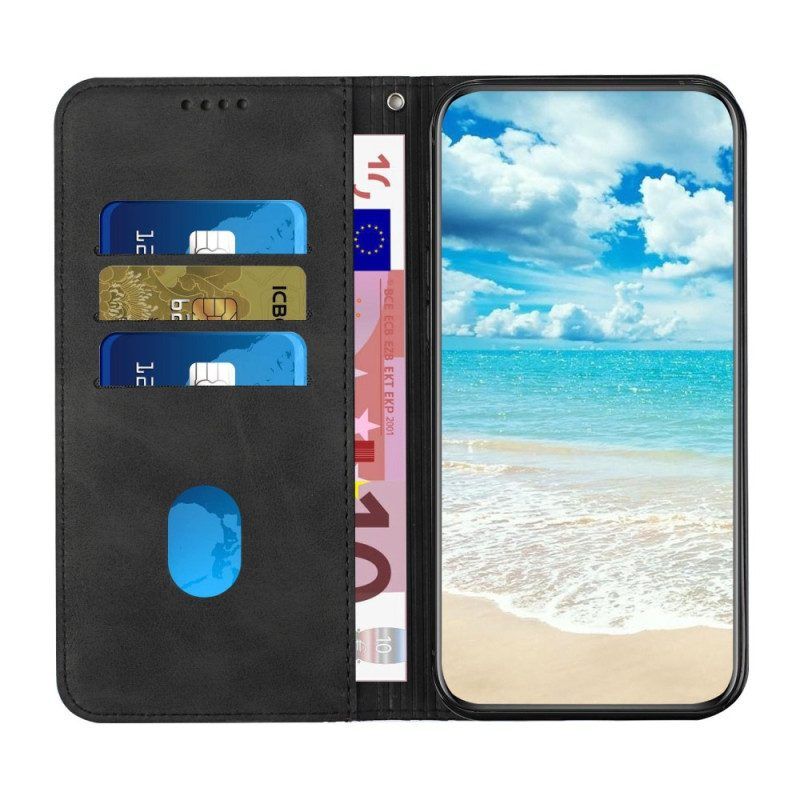 Bescherming Hoesje voor Samsung Galaxy A14 / A14 5G Folio-hoesje String Husky