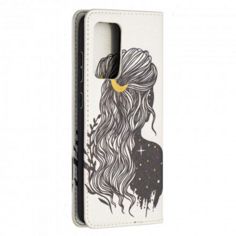 Bescherming Hoesje voor Samsung Galaxy A52 4G / A52 5G / A52s 5G Folio-hoesje Mooi Haar