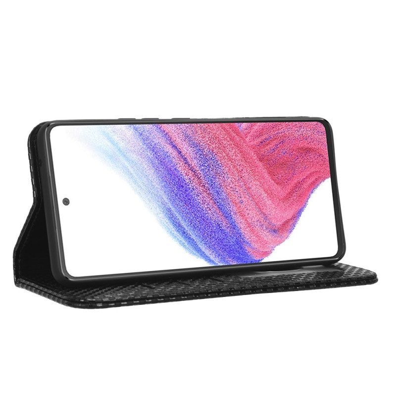 Bescherming Hoesje voor Samsung Galaxy A53 5G Folio-hoesje 3d Textuur