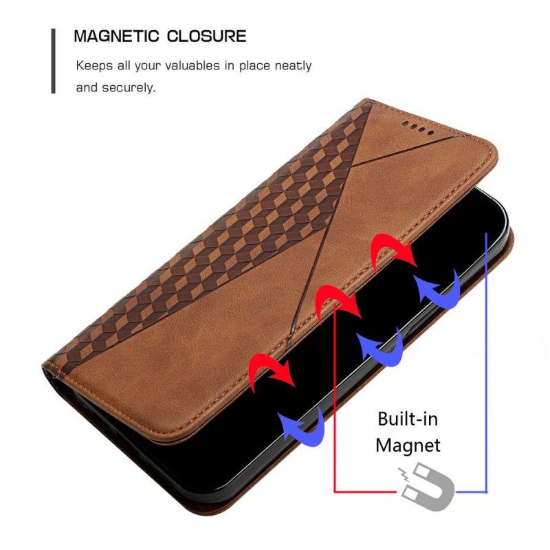 Bescherming Hoesje voor Samsung Galaxy A53 5G Folio-hoesje Stijl Leer 3d-patroon