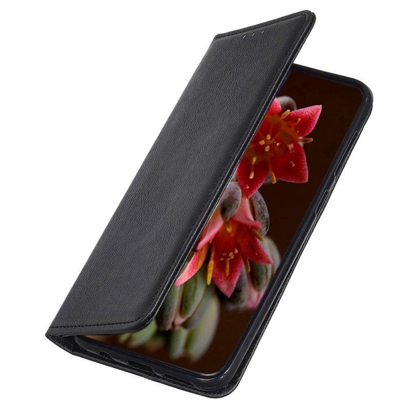 Bescherming Hoesje voor Samsung Galaxy M13 Folio-hoesje Litchi Splitleer