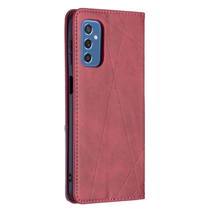 Bescherming Hoesje voor Samsung Galaxy M52 5G Folio-hoesje Patroon Van Imitatieleer