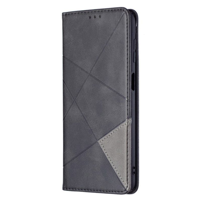 Bescherming Hoesje voor Samsung Galaxy M52 5G Folio-hoesje Patroon Van Imitatieleer